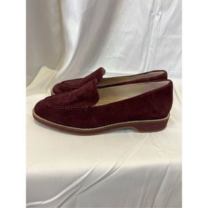 Cole Haan suede loafers burgundy women’s 8 great preloved condition